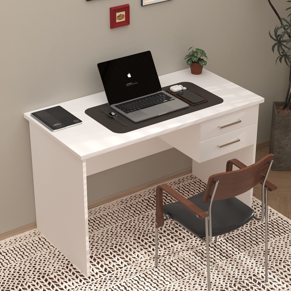 Mesa de oficina transfronteriza mesa de computadora doméstica muebles de fábrica mesa de escritorio mesa de trabajo con cajón mesa de personal