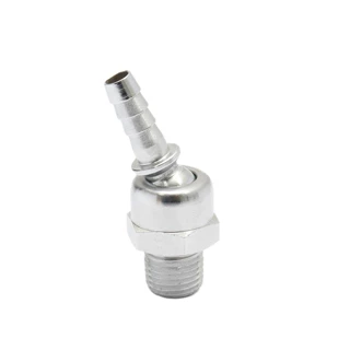 定制气动旋转接头360°旋转防缠绕 配PU管4×6/5×8/6.5×10mm