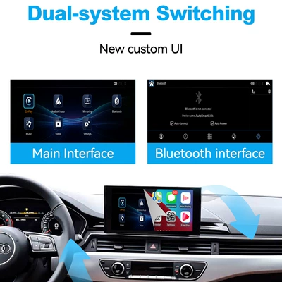 Audi A1/Q3/A3/A4/A5/Q5 – Simsiz CarPlay və Android Auto