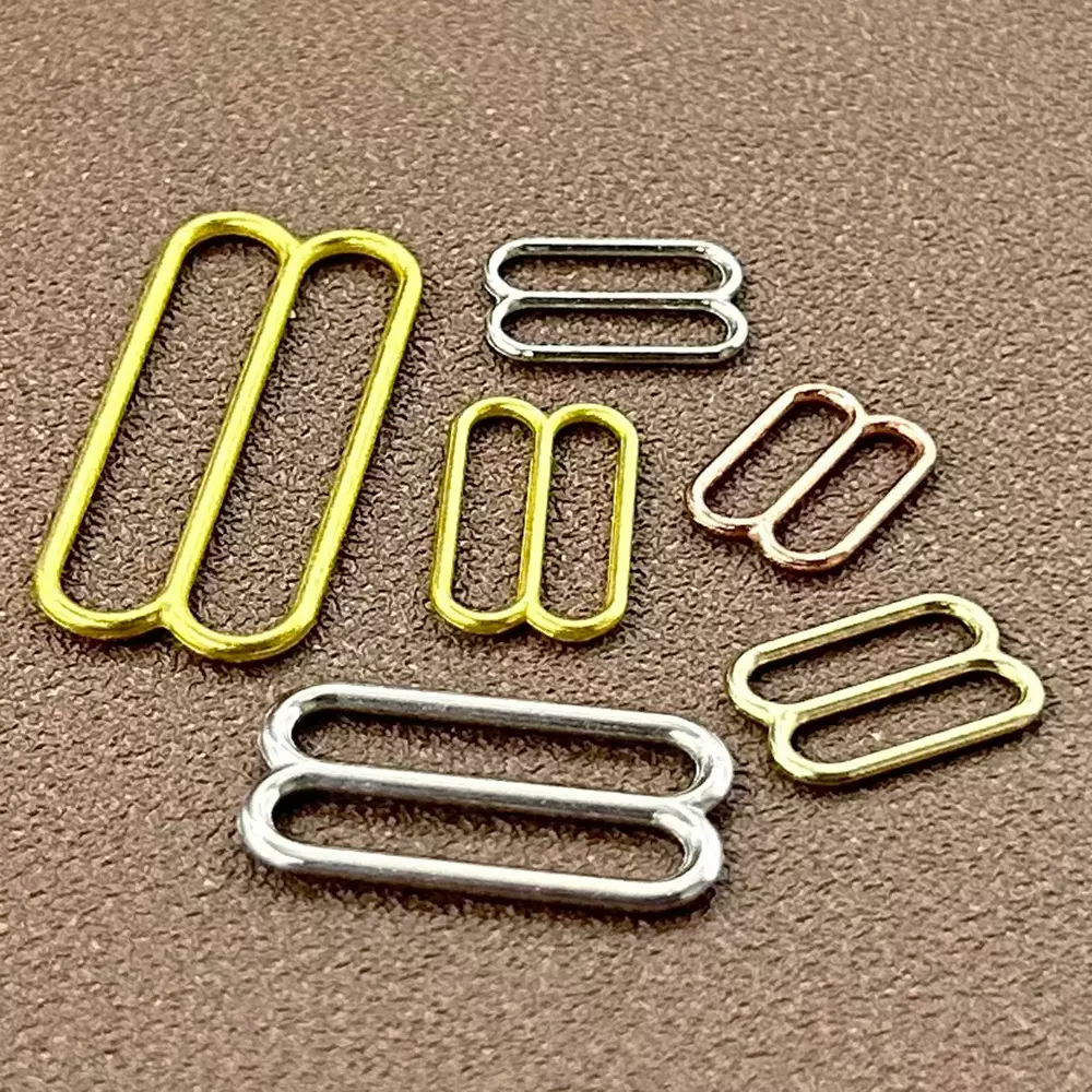 厂家环保锌合金电镀扣8扣金属调节环日字扣过检针8字文胸扣调节扣