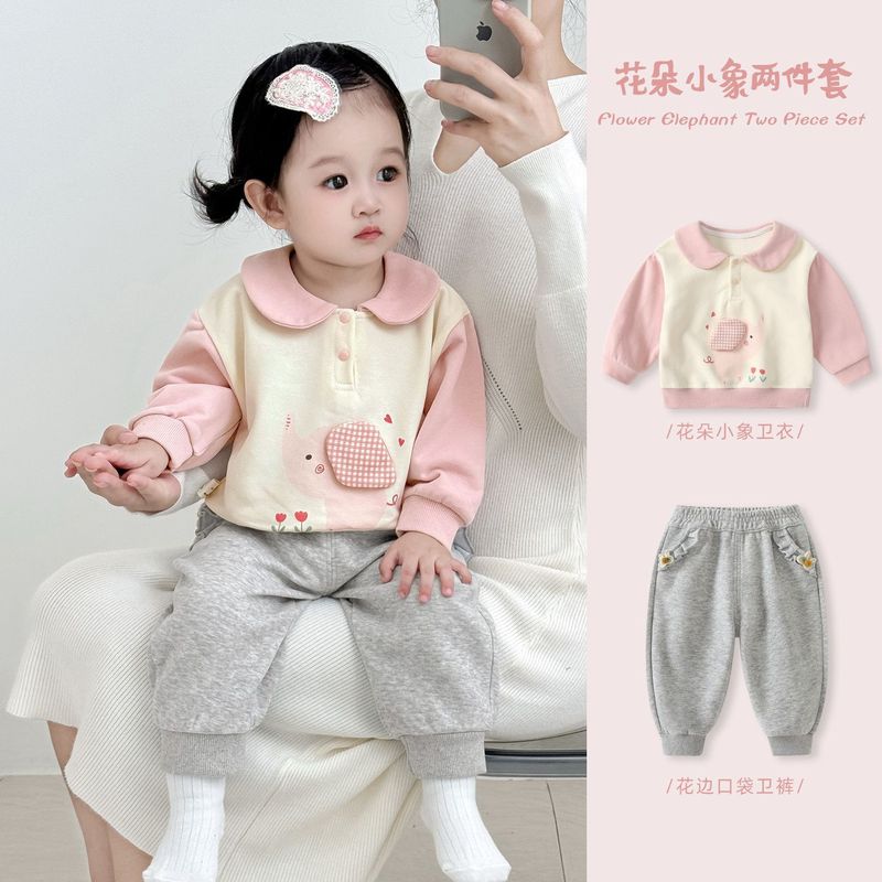 婴儿外套2025秋装新款女宝宝衣服棒球服休闲卫衣女童秋季上衣秋款|undefined