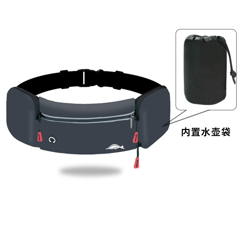 Bolsa de cintura deportiva para hombres y mujeres maratón al aire libre equipo de fitness bolsa de hervidor multifuncional correr cinturón impermeable bolsa de teléfono móvil