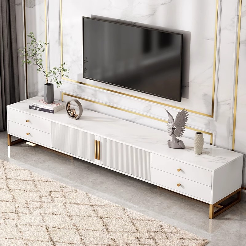 TV Cabinet Living Room Home 2025 New Small Apartment Floor-Standing Storage and Storage Integrated Modern Simple TV Cabinet
