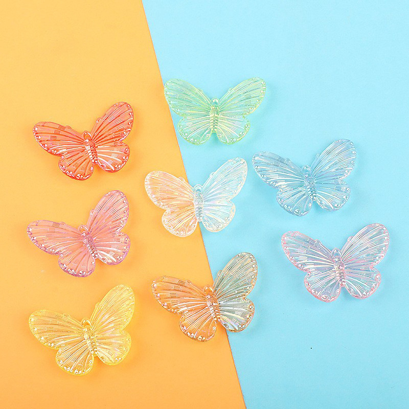 Laser Transparent Gradient Butterfly Mobile Phone Case Material Package DIY Cream Glue Handmade Resin Accessories Wholesale Laser Transparent Gradient Butterfly Mobile Phone Case Material Package DIY Cream Glue Handmade Resin Accessories Wholesale
