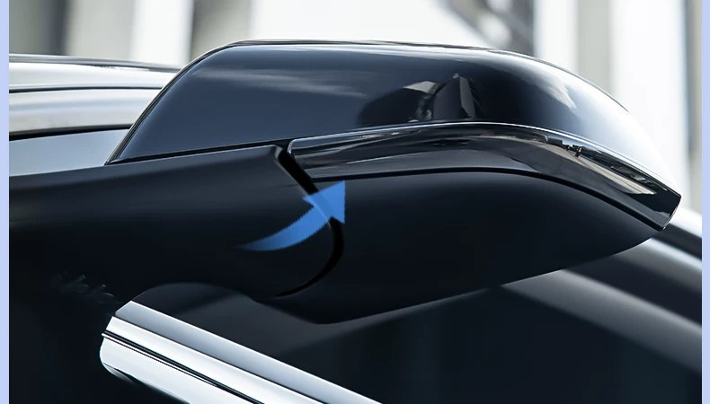 Suitable for Tesla Model Y/YL/3 new version rearview mirror anti-collision strip anti-scratch protective sticker car accessories