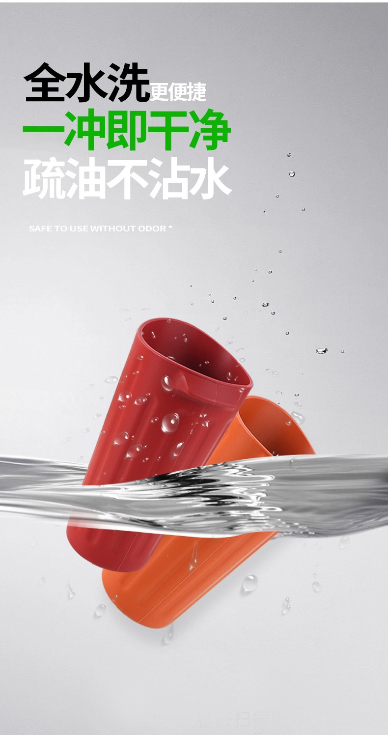 Universal Car Model Silicone Cup Holder Trash Bin In-Car Dedicated Center Console Cup Holder Car Door Umbrella Storage Bucket Modification Accessories