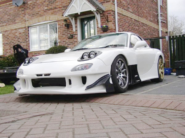 Suitable for Mazda Rx7 Fd3S Regt Full Set of Modified Parts, Front and Rear Wide Body Surround