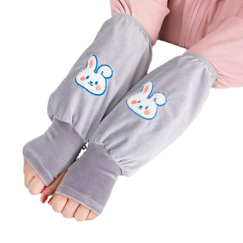 Демисезонные детские рукава, длинные перчатки для учащихся начальной школы, защита от грязи