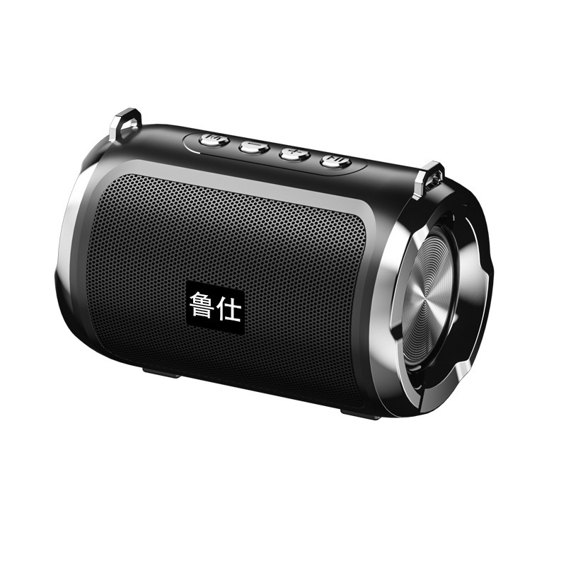 新しいワイヤレス Bluetooth 小型オーディオ AI スマート音声小型スピーカー重低音デュアルダイヤフラムサブウーファー屋外ポータブル|undefined