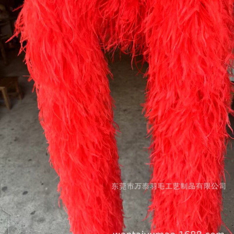 Manufacturers in stock supply ostrich wool strips 1-18 multi-color Latin dance clothing performance clothing feathers can be fixed Manufacturers in stock supply ostrich wool strips 1-18 multi-color Latin dance clothing performance clothing feathers can be fixed