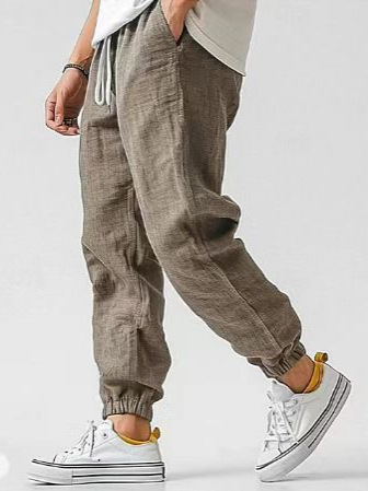 Herren Slim Fit Jogger Freizeithose Für Frühling Und Sommer_voghion.com