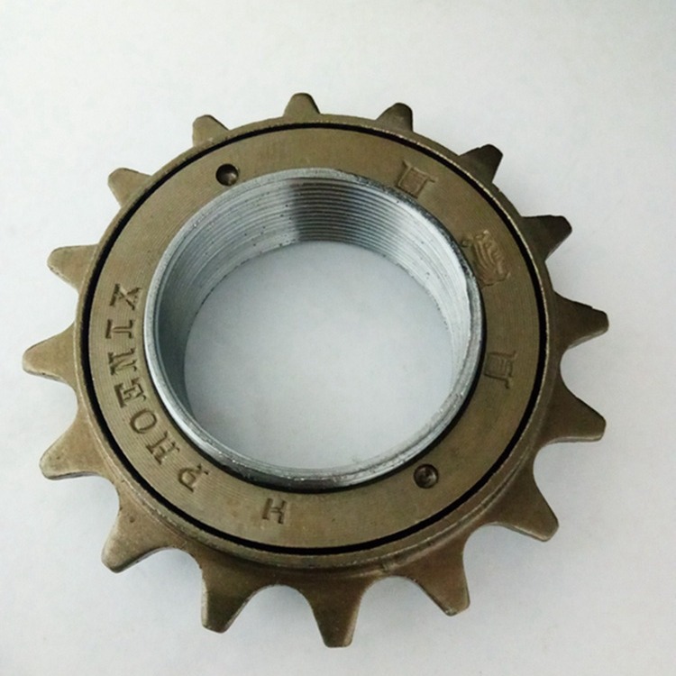 Volante de la bicicleta 16t 18t muerto coche vivo volante de una sola velocidad volante rueda dentada en caja para bicicleta accesorios