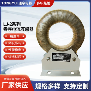 Suzhou Tongyu Electric Lj-2 Series Zero Sequence Current Transformer Has Stable Performance and Accurate Leakage Current Sensor