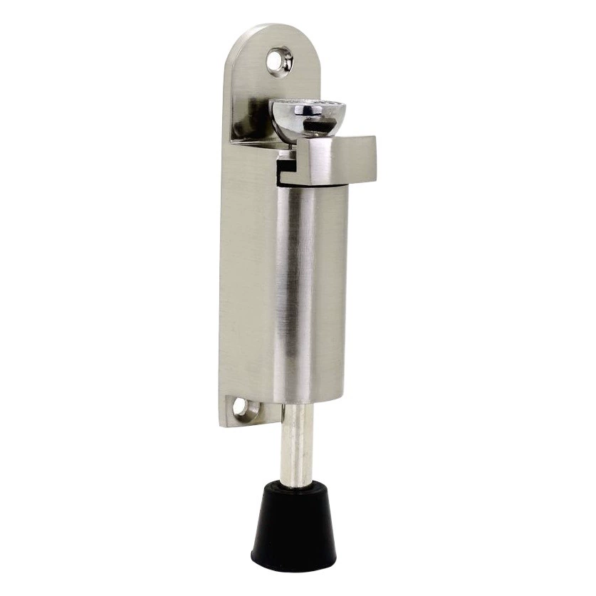 Дверь из неперфорированной нержавеющей стали с удлиненной педалью дверной тормоз дверной локатор ножная педаль всасывание двери фиксируется под любым углом