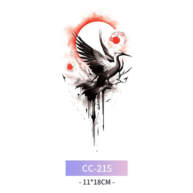 Transfronterizo en stock al por mayor de halloween colorido mariposa tatuaje pegatinas simulación sangrienta cicatriz pegatinas divertidas pegatinas impermeables