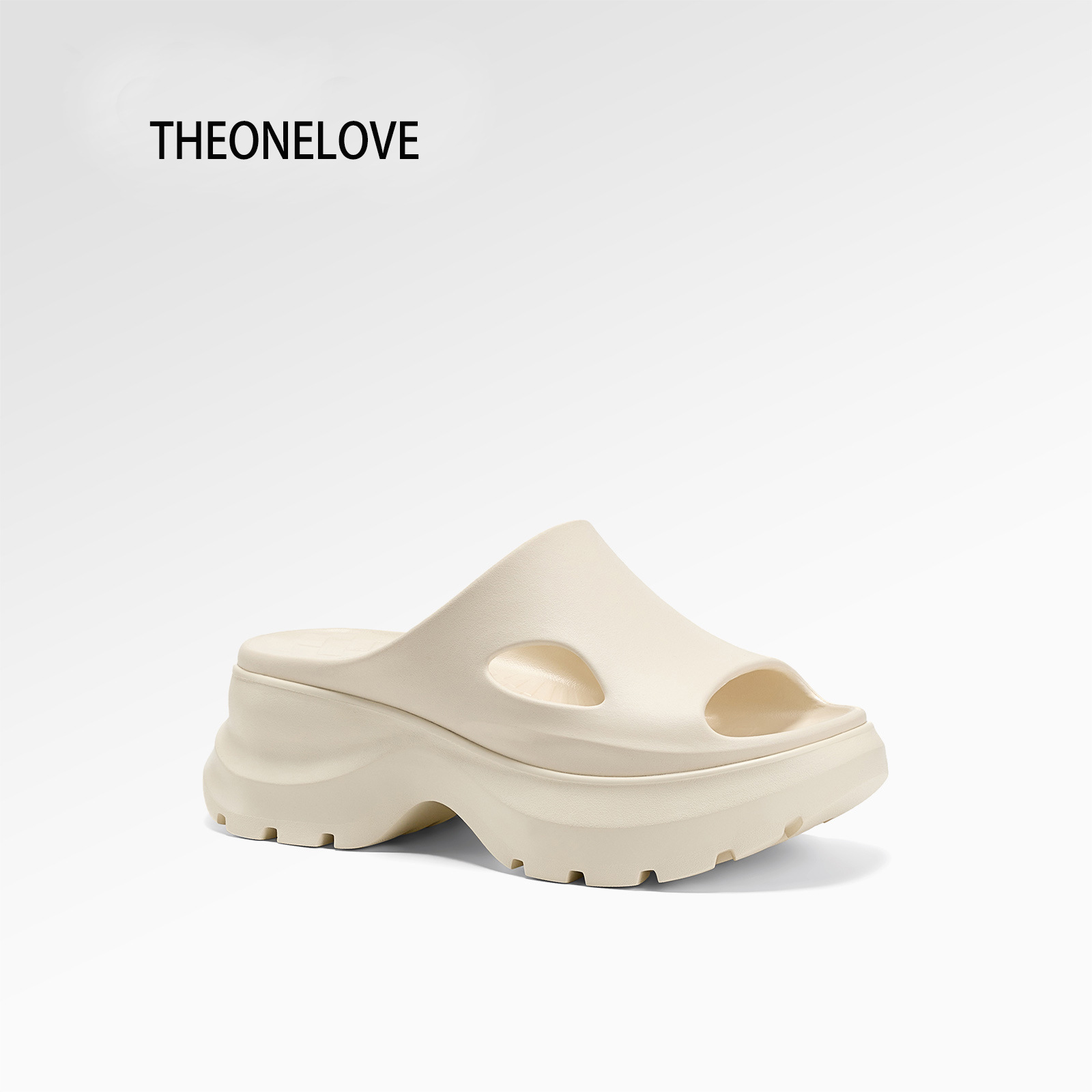 Open Toe Casual One-And-A-Half Slippers for Women to Wear Outside Sandals 2025 Spring and Summer Thick-Soled Clogs Beach Shoes for Women