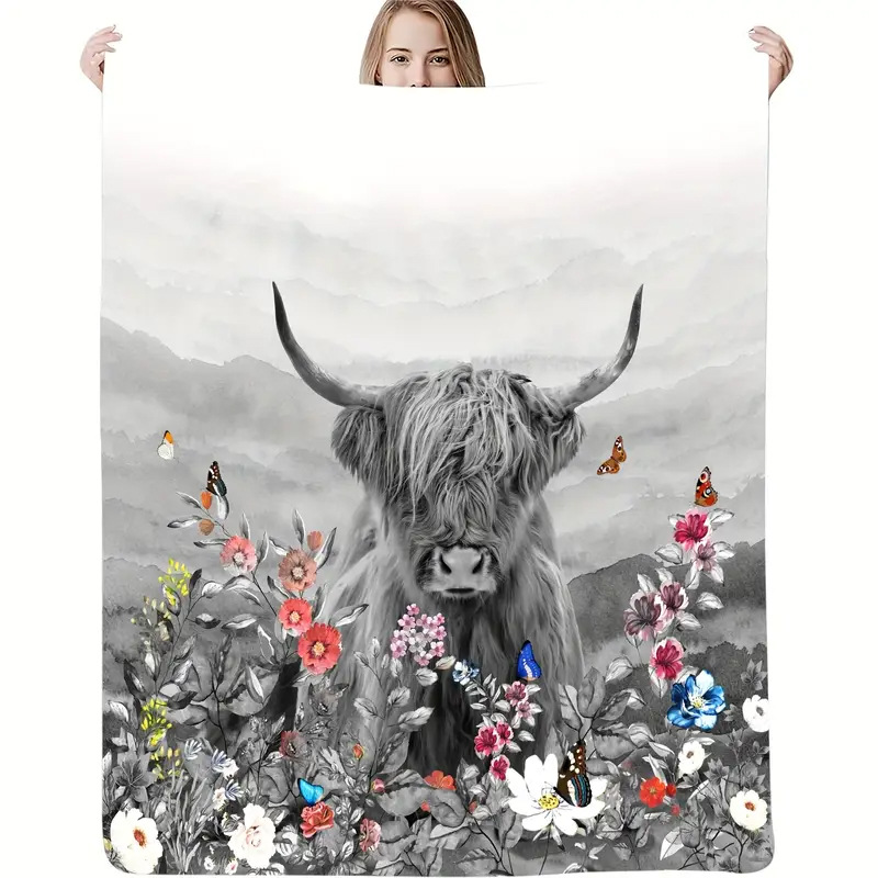 Digital Print Fleece Blanket Image 4