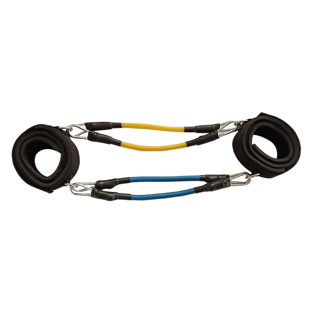 Elevación de la pierna alta equipo de fitness antideslizante ajustable de cuatro hilos taekwondo entrenador tobillo pierna paso lateral tirar cuerda transfronteriza