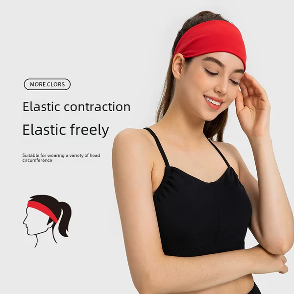 Sports Headband Women's Sweatband Fashion Running Fitness Sports Yoga Headscarf Headband Headband Hairband Daw035