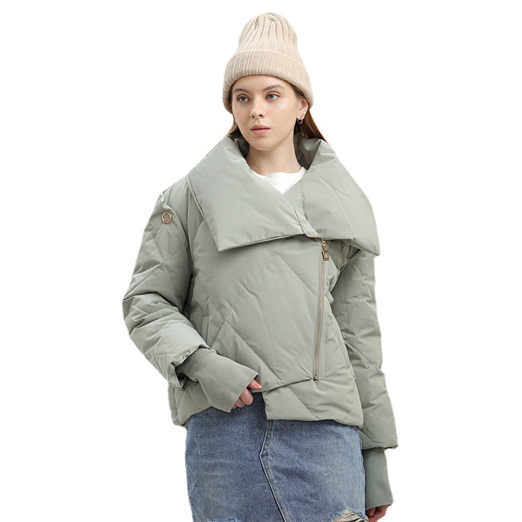 Chaqueta Parka con Capucha para Mujer de Poliéster