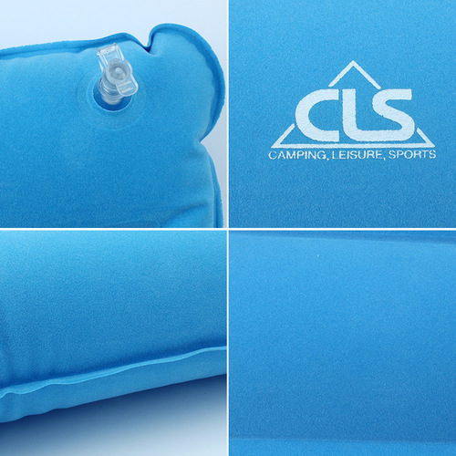 Outdoor Square Inflatable Pillow Large Casual Camping Sleeping Bag Pillow Folding Portable Travel Neck Pillow Cushion Wholesale
