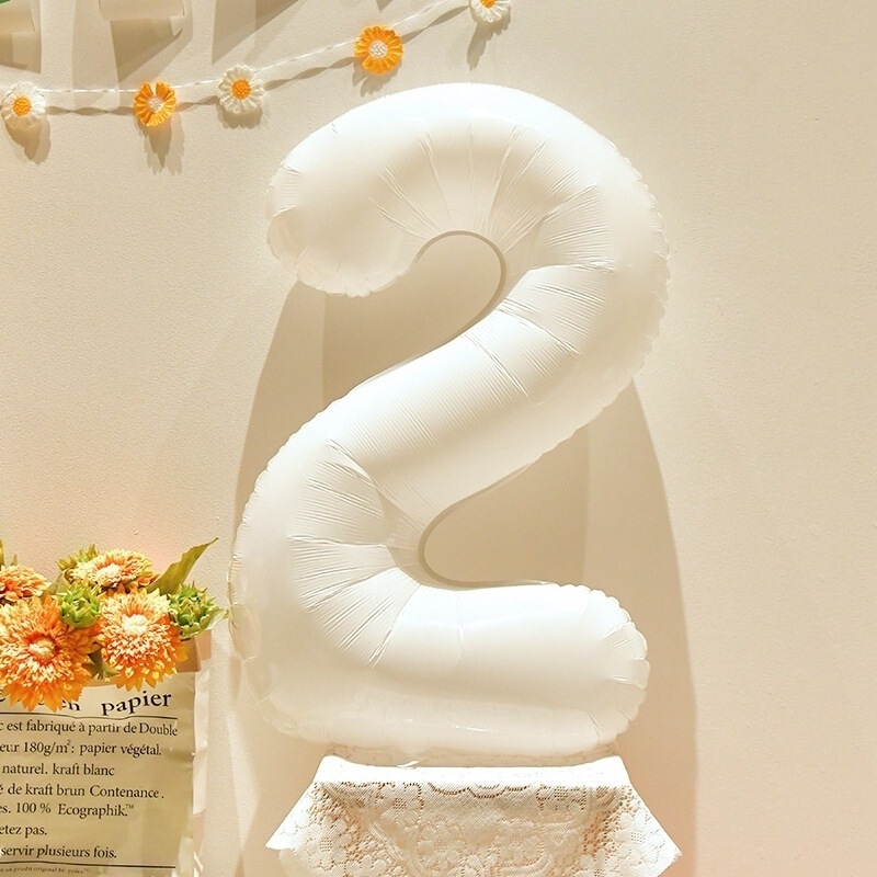 32inch デジタルバルーン Lサイズ Mサイズ ローズゴールデン アルミフィルム 子供の誕生日パーティー 赤ちゃん 1歳アレンジメント|undefined
