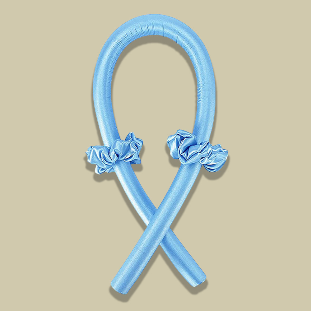 Transfronterizos sin calor perezosos dormir rodillos de cabello esponja de perlas ondas grandes rodillos de cabello anillo de cabello fabricantes de cabello rojo