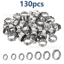 �羳130pcs���b 304���P䓆ζ��o�O�����̶�ܛ�܊A5.8-21mm�M���b