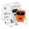 Orange M110 (contains 20*10 white/40*30 white/40*30 transparent paper rolls)