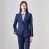 Blue set, suit, trousers