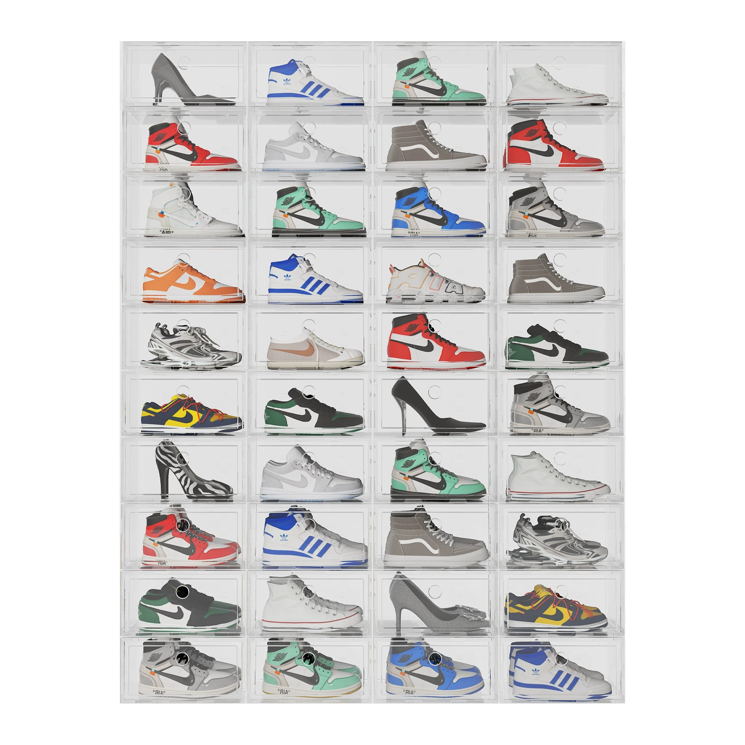 Air jordan, система хранения, обувь, складной ящик для хранения, спортивная обувь, опт