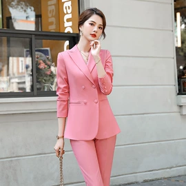 职业女裤套装;职业女裙套装;小西装