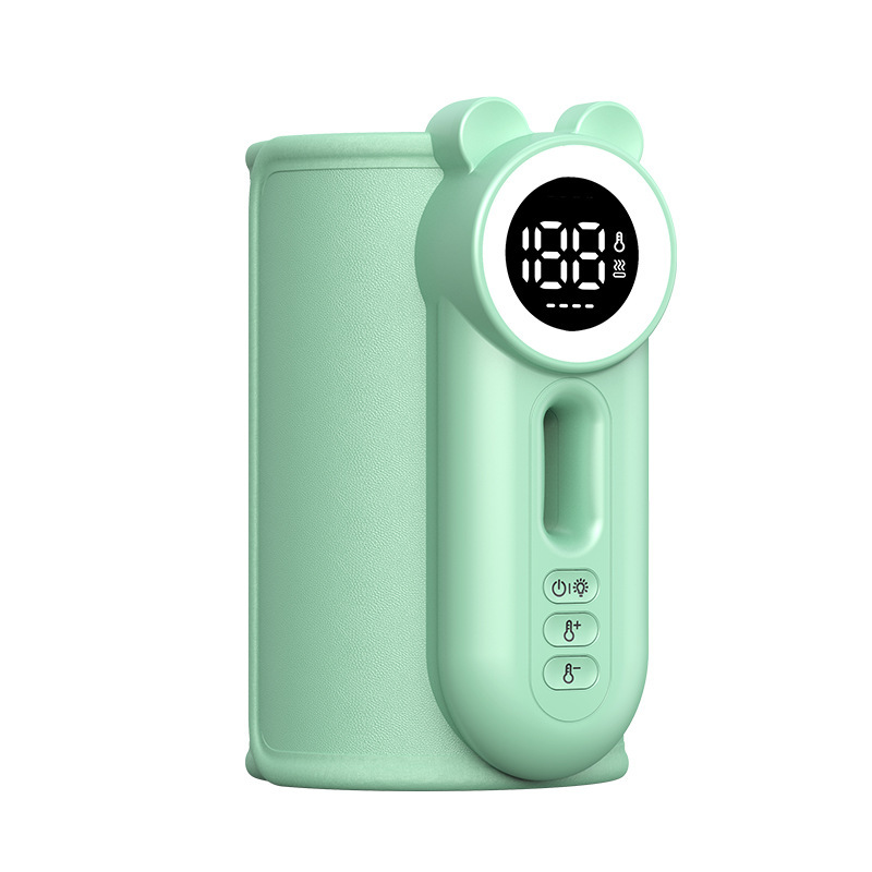 新款无线暖奶器小孩户外便携式奶瓶保温套充电加热温奶器神器跨境|undefined