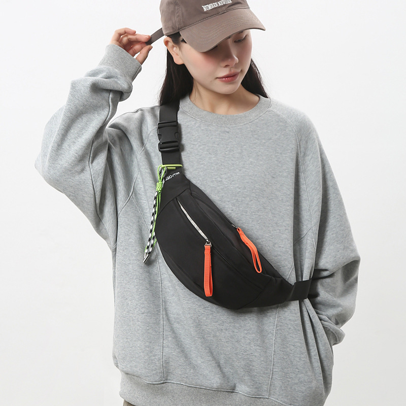 Men's and Women's Crossbody Bags, Japanese-Style High-End Multifunctional Shoulder Bags, College Student Chest Bags, Crossbody Bags, Casual Chest Bags