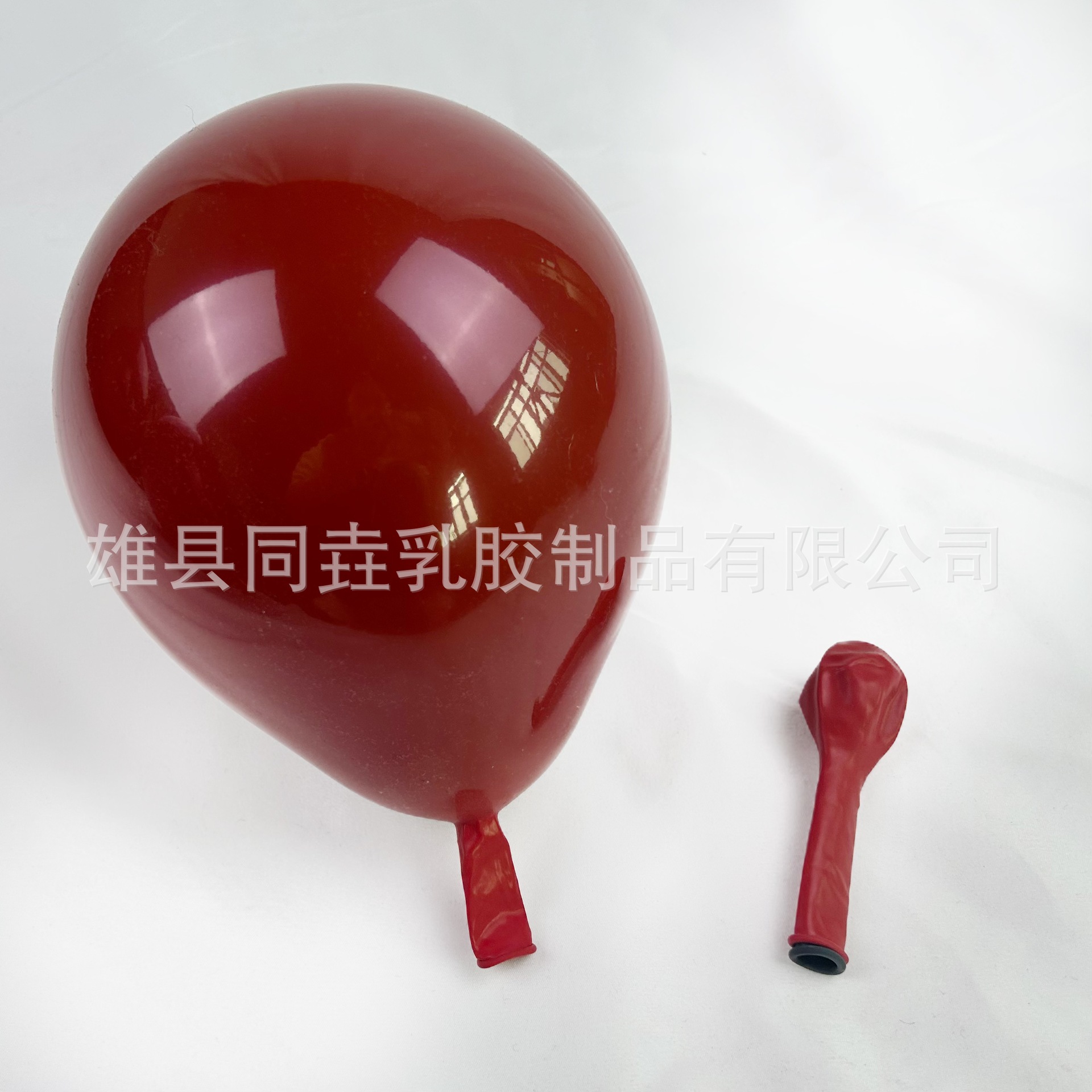 Globo de boda personalizado doble decoración de boda rojo granada artículos de boda globo de boda mayorista