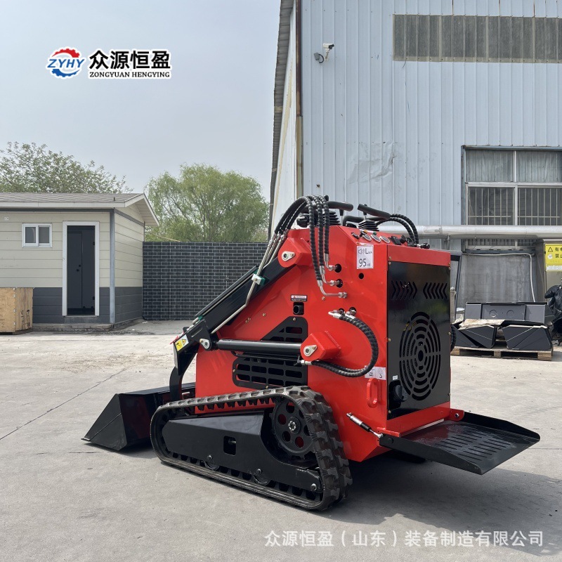 履带式滑移装载机  道路清扫机工程车众源微型养殖工地小铲车厂家