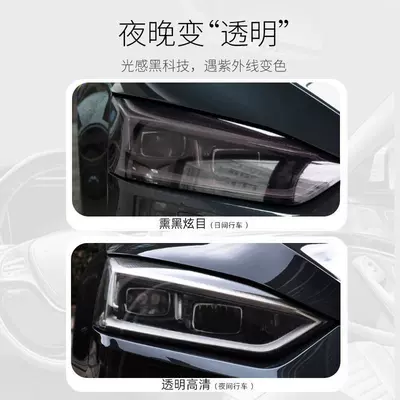 rear light film, wear-resistant, transparent, Car headlight protective film