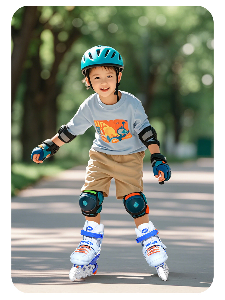 Inline-skates Für Kinder Einsteiger-set Für Kleine Anfänger_voghion.com
