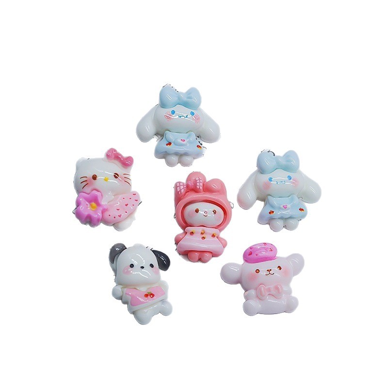 Sanrio, cartoon small cream accessories for manicure 5