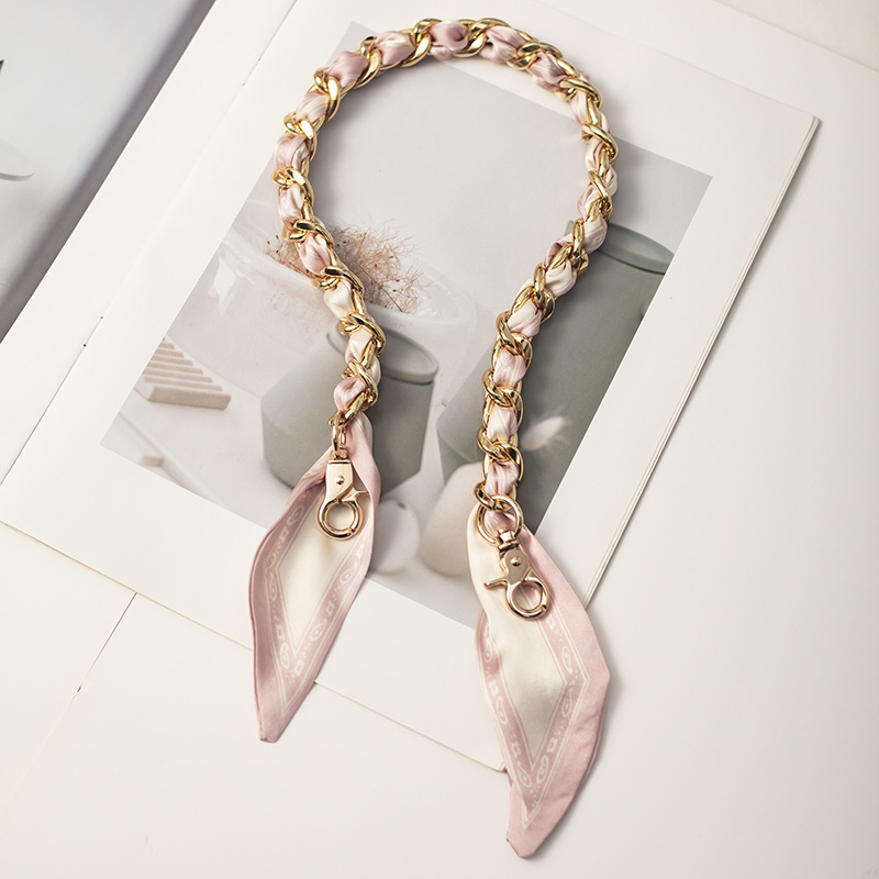 [실크파우더] 원숄더 장식체인 54cm