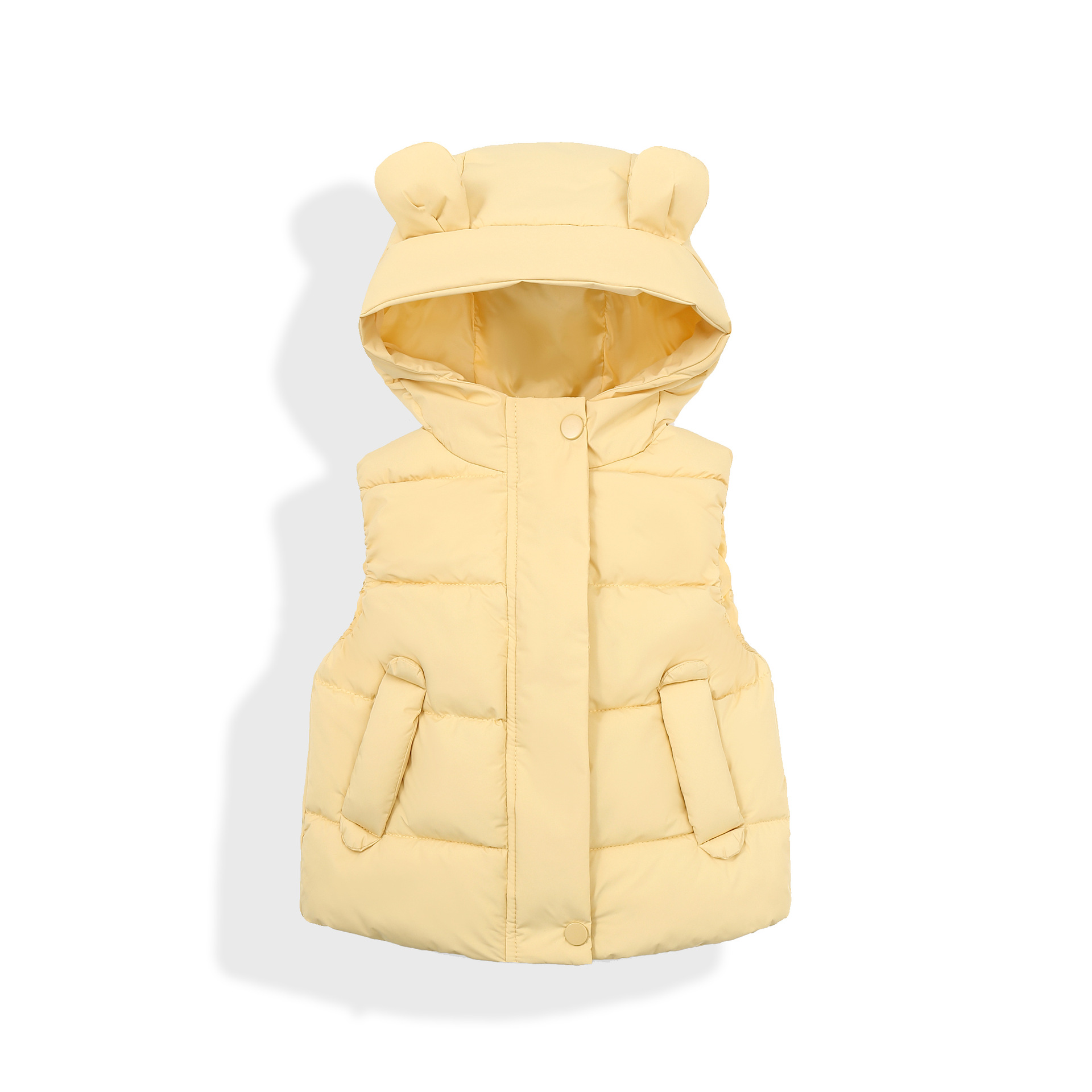 BL 조끼-라이트 옐로우