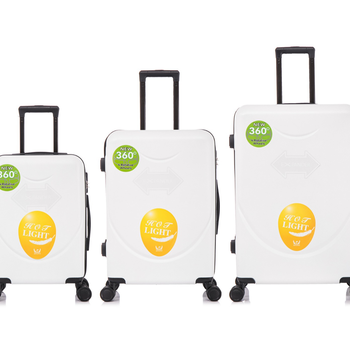 ABS半成品12件套商务旅行行李箱拉杆箱源头厂家跨境批发密码箱