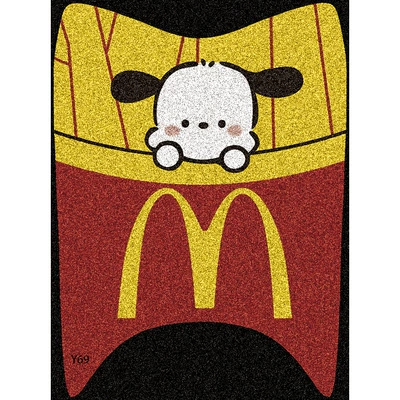 Electric vehicle foot mat: Waterproof and Non-Slip Electric Vehicle Yadi - french-fries-dog