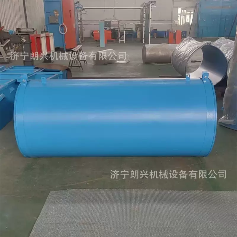 直径600矿用防逆流铁风筒 井下穿墙防逆流装置 自动切换装置