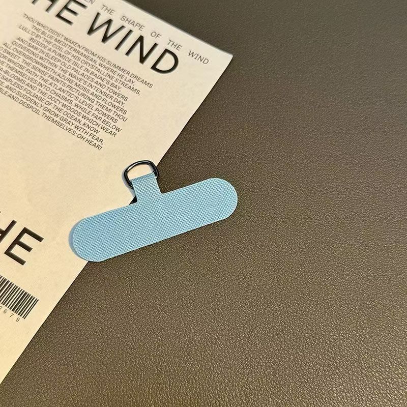 Teléfono móvil cuerdas espaciador clip D-buckle tela curada tarjeta fijación colgante de anillo de metal colgante