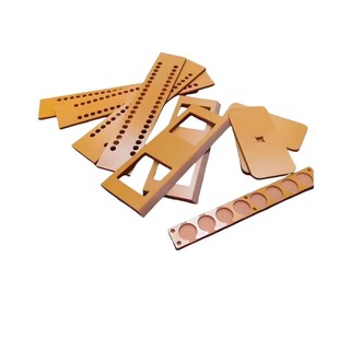 Orange bakelite board insulation board heat insulation high temperature resistant electrical board jig fixture mold bakelite cutting