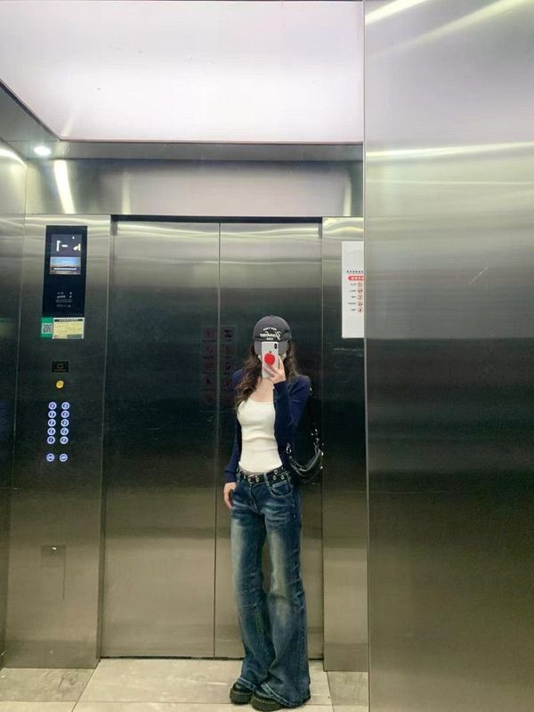韩系减龄套装女春秋新款长袖纽扣宽松针织开衫纯色修身内搭两件套|undefined