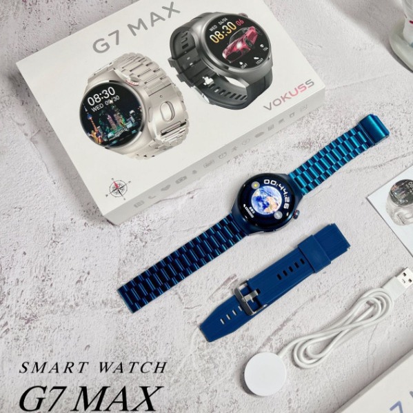 Hua Qiang Bei para el reloj inteligente G7MAX Bluetooth llamada NFC pago fuera de línea deporte salud frecuencia cardíaca sueño negocios