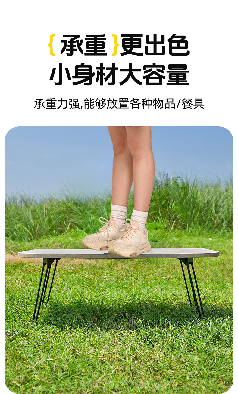 Tesla Special Car-Mounted Small Table Board for Outdoor Camping, Waterproof and Oil-Proof, for the Rear Trunk