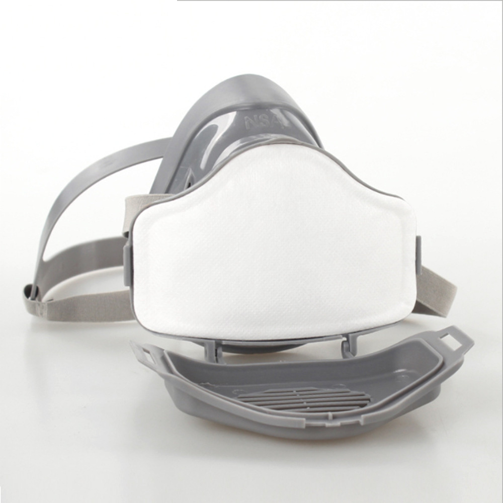 耐斯安过滤棉1301防颗粒物过滤防尘口罩滤芯粉尘100防尘面具配件